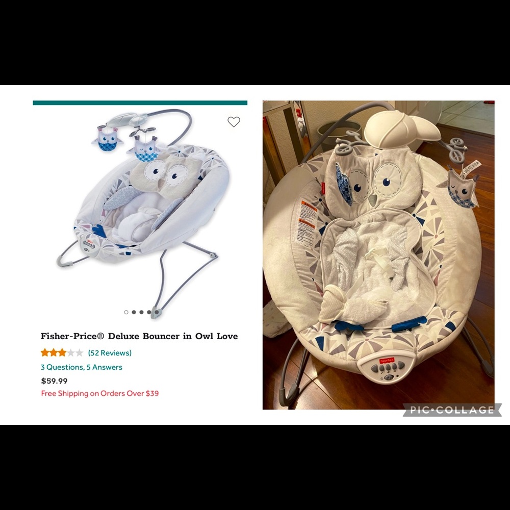 Baby bouncer. Works great. Gently used, like new!